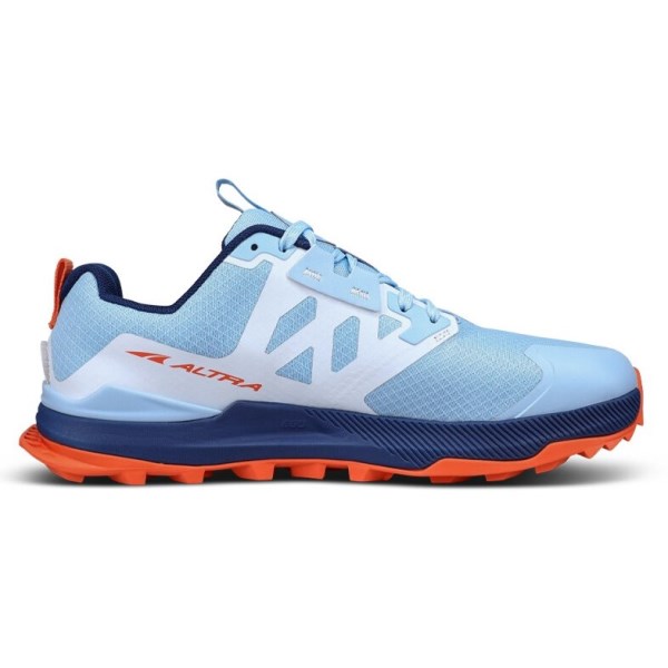 Altra Lone Peak 7 - Womens Trail Running Shoes - Blue/Orange