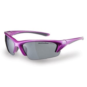 Sunwise Canary Wharf Polarised Sports Sunglasses - Pink/Grey