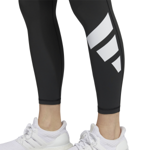 Adidas Believe This 2.0 Logo Womens 7/8 Training Tights - Black/White