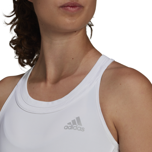 Adidas Club Womens Tennis Tank Top - White/Grey
