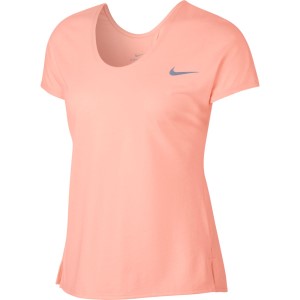 Nike Miler Soft X Back Womens Running T-Shirt - Storm Pink