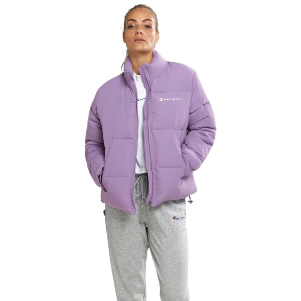 Champion Rochester Athletic Womens Puffer Jacket - Frosted Grape