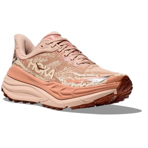 Hoka Stinson 7 - Womens Trail Running Shoes - Cream/Sandstone