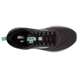 Brooks Revel 5 - Womens Running Shoes - Ebony/Black/Yucca