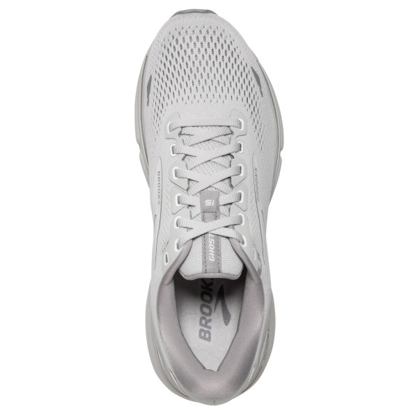 Brooks Ghost 15 - Womens Running Shoes - Oyster/Alloy/White