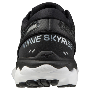 Mizuno Wave Skyrise 2 - Mens Running Shoes - Black Frost/Grey/White