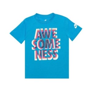 Nike Awesomeness Graphic Kids T-Shirt - Blue Hero