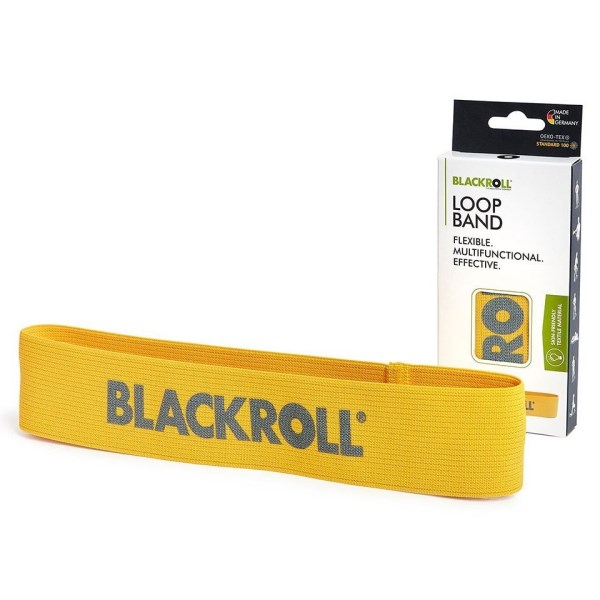 Blackroll Loop Band - Fabric Resistance Band - Extra Light - Extra Light - Yellow