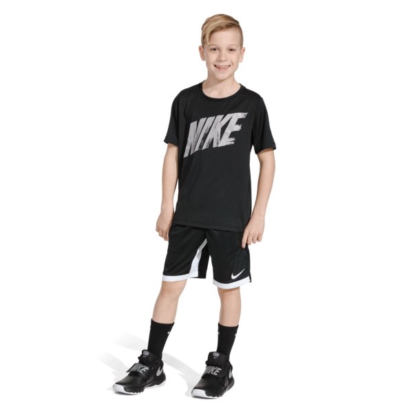 Nike Dri-Fit Trophy Kids Training Shorts - Black/White