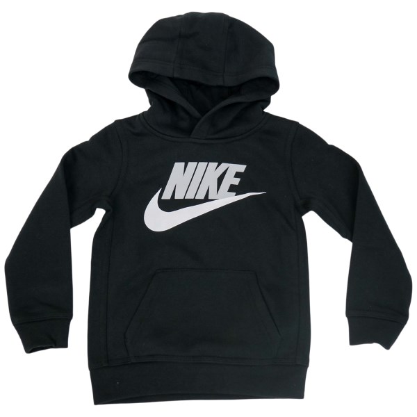 Nike Club Fleece Pullover Little Kids Hoodie - Black