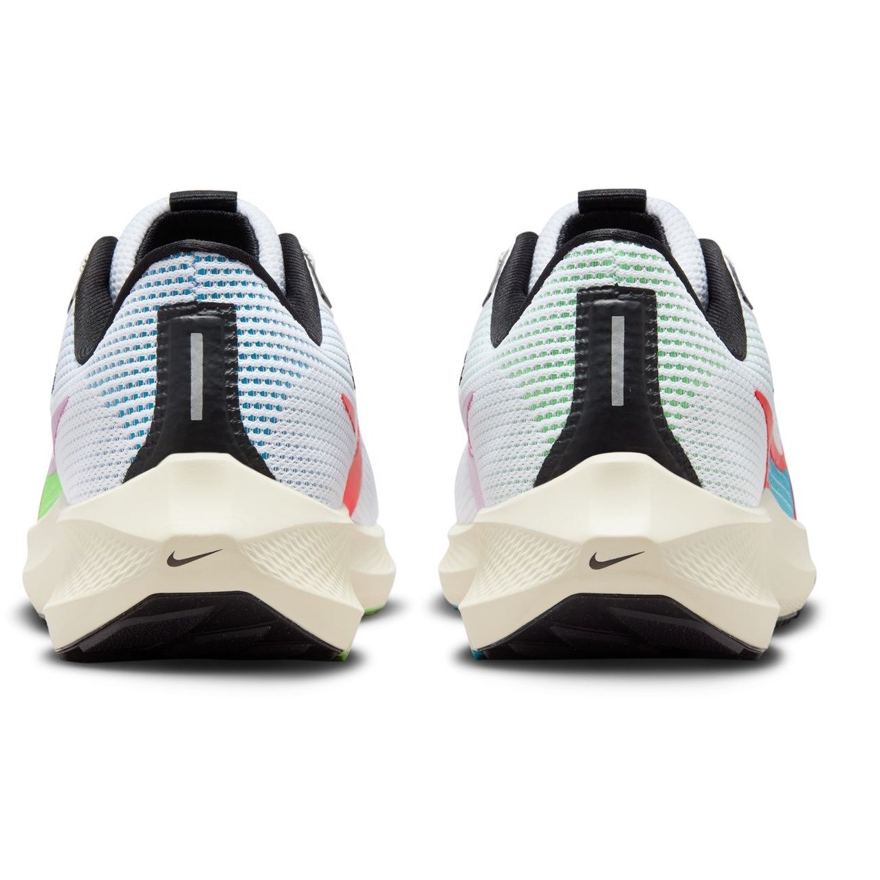 Nike Air Zoom Pegasus 40 SE - Mens Running Shoes - White/Multi Color ...