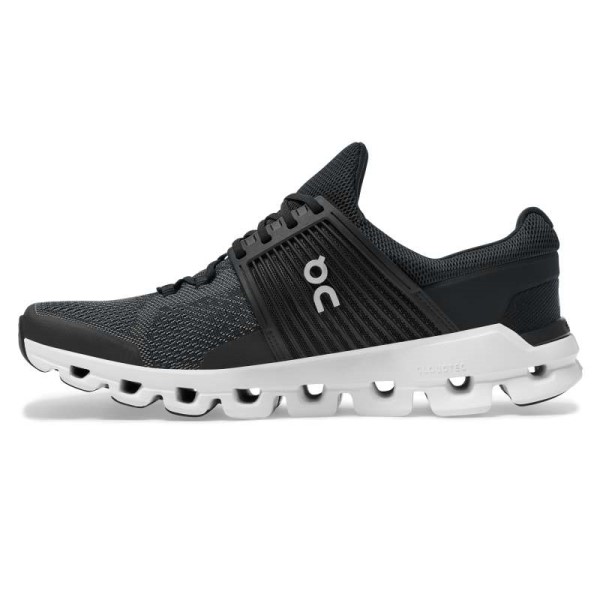 On Cloudswift Classic - Mens Running Shoes - Black/Rock