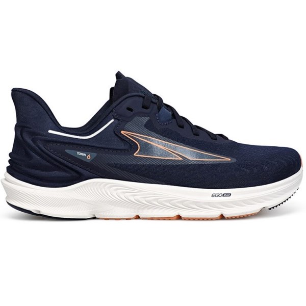 Altra Torin 6 - Womens Running Shoes - Navy/Coral | Sportitude