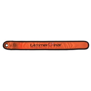Glimmer Gear LED High Visibility Slap Band - Orange