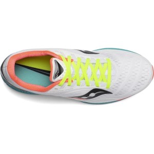 Saucony Endorphin Speed - Womens Running Shoes - White/Mutant