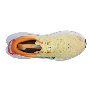 Hoka Bondi X - Mens Running Shoes - Yellow Pear/Radiant Yellow