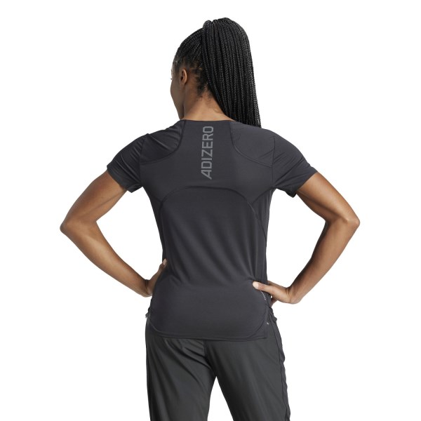 Adidas Adizero Womens Running T-Shirt - Black