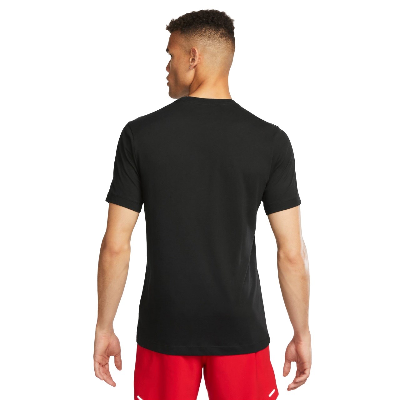 Nike Dri-Fit Mens Running T-Shirt - Black | Sportitude