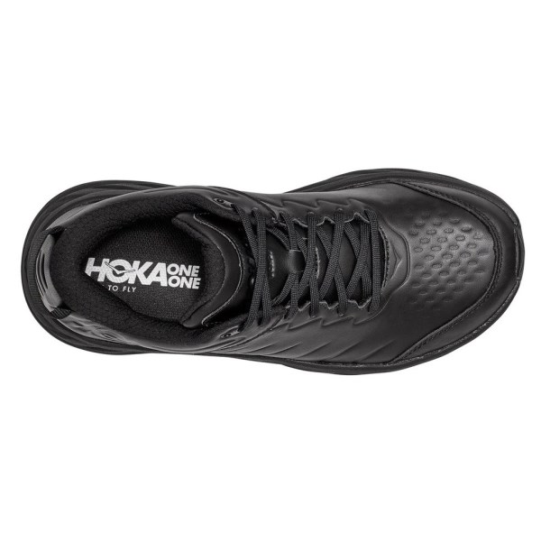 Hoka Bondi SR - Womens Work Shoes - Triple Black