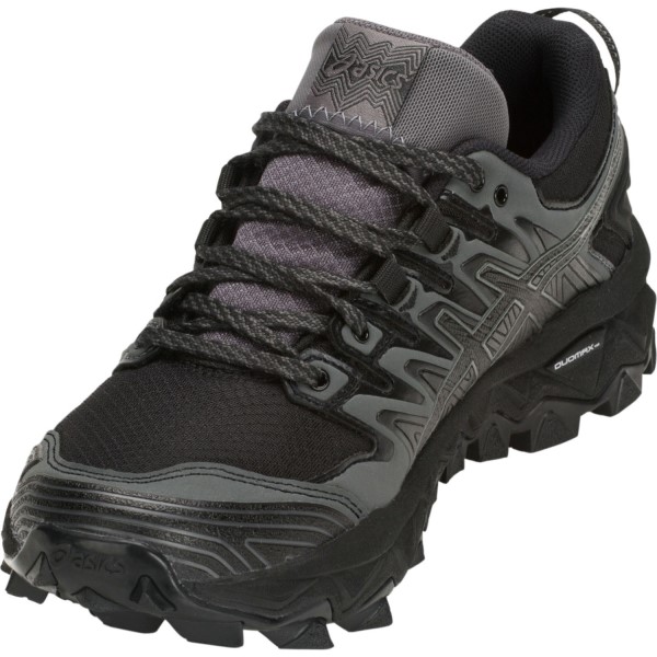 Asics Gel Fuji Trabuco 7 GTX - Womens Trail Running Shoes - Black/Dark Grey