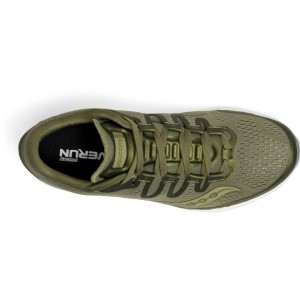 Saucony Freedom ISO - Mens Running Shoes - Olive