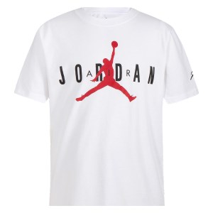 Jordan Air Graphic Youth Kids Basketball T-Shirt - White