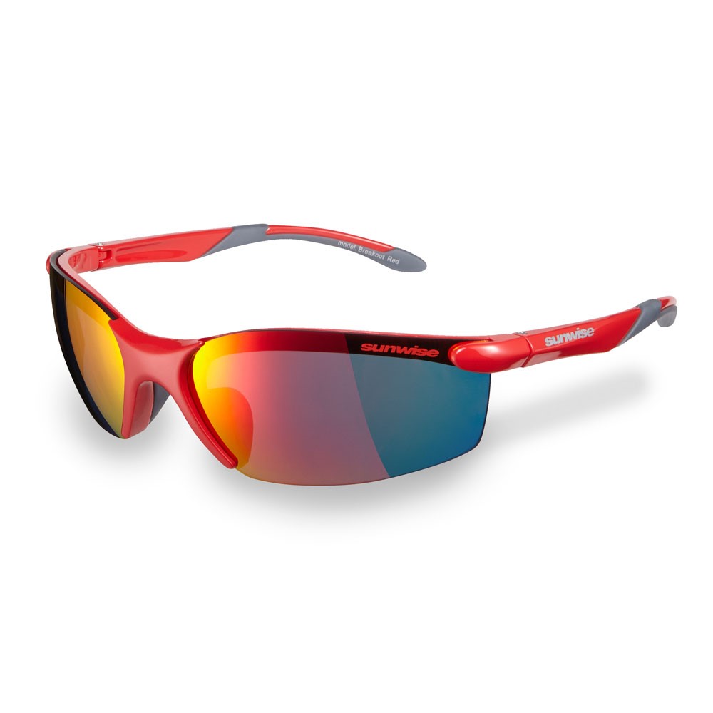 Sunwise Breakout Sports Sunglasses - Red