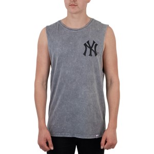 Majestic New York Yankees Mens Baseball Muscle Tank - Grey