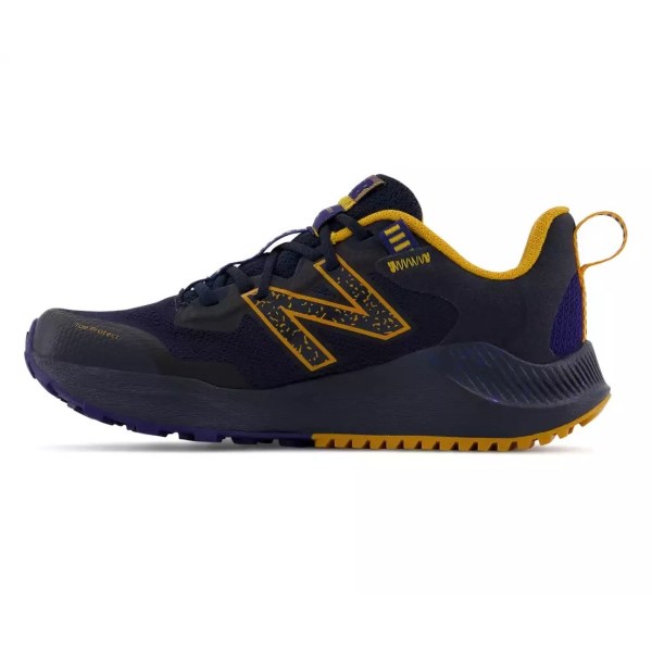 New Balance Nitrel v4 - Kids Trail Running Shoes - Eclipse/Golden Hour/Infinity Blue