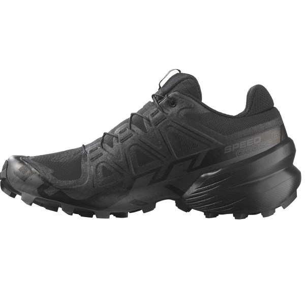 Salomon Speedcross 6 - Womens Trail Running Shoes - Black/Black/Phantom