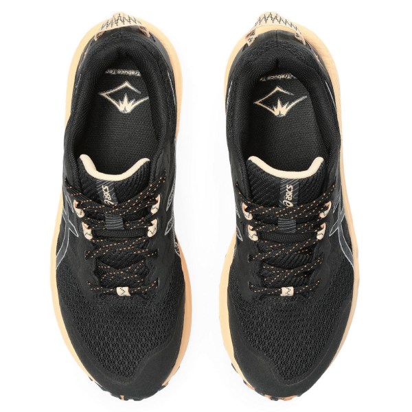 Asics Trabuco Terra 2 - Womens Trail Running Shoes - Black/Pure Silver