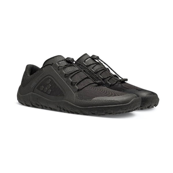 Vivobarefoot Primus Trail 2.0 FG - Womens Trail Running Shoes - Obsidian