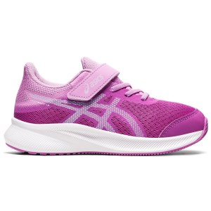 Asics Patriot 13 PS - Kids Running Shoes - Orchid/Soft Sky