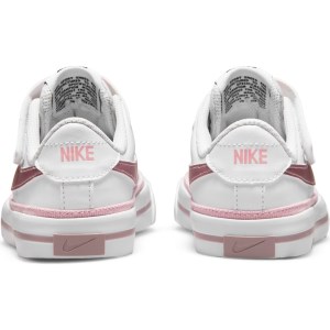 Nike Court Legacy PSV - Kids Sneakers - White/Pink Glaze/Light Violet Ore