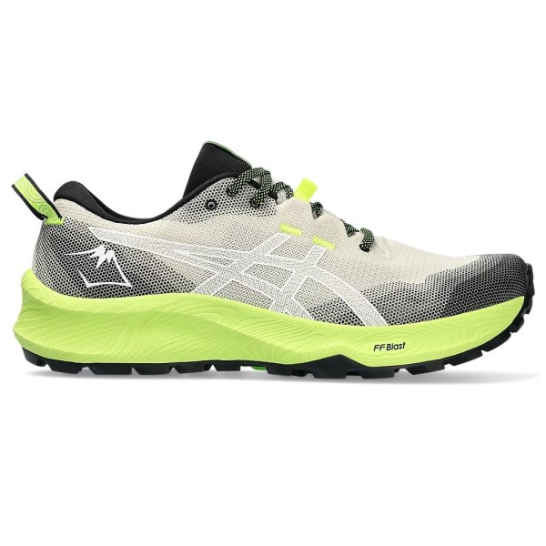 Asics Gel Trabuco 12 - Mens Trail Running Shoes - Oatmeal/White