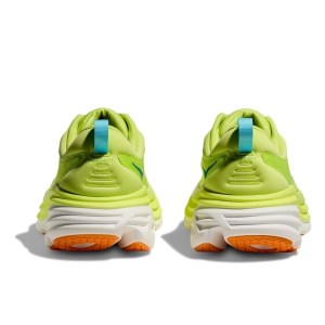 Hoka Bondi 8 - Mens Running Shoes - Lettuce/Solar Flare