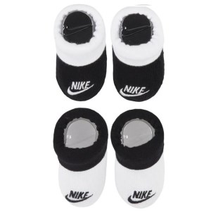 Nike Futura Newborn Baby Booties - 2 Pack