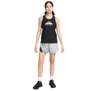 Nike Dri-Fit Repel Mid-Rise 3 Inch Brief-Lined Womens Trail Running Shorts - Black/Photon Dust