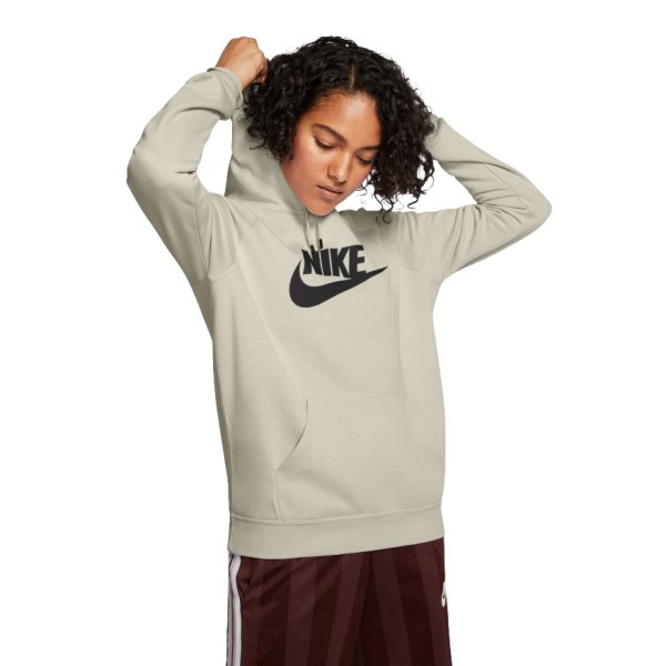 Nike Sportswear Essential Womens Hoodie - Light Bone/White