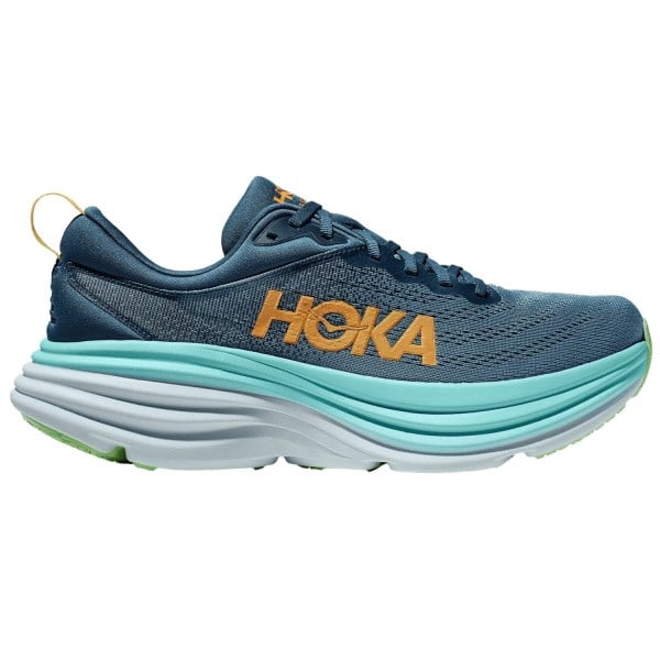 Hoka Bondi 8 - Mens Running Shoes - Real Teal/Shadow | Sportitude