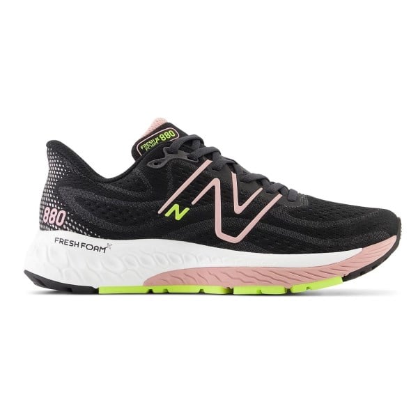 New Balance Fresh Foam X 880v13 - Womens Running Shoes - Black/Pink ...