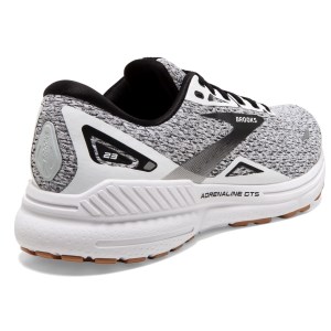 Brooks Adrenaline GTS 23 - Mens Running Shoes - Oreo White/Black