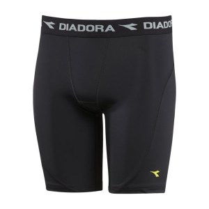 Diadora Compression Lite Mens Training Shorts - Black