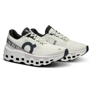 On Cloudmonster 2 - Womens Running Shoes - White/Frost