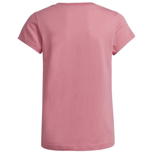 Adidas Essentials Big Logo Kids Girls T-Shirt - Rose Tone/Vivid Red