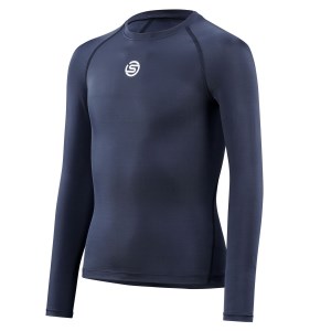 Skins Series-1 Youth Kids Compression Long Sleeve Top