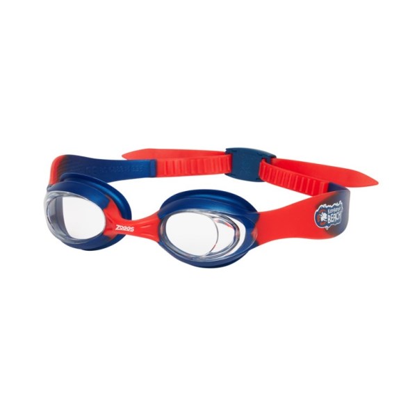 Zoggs Kangaroo Beach Little Cadet Kids Swimming Goggles - Blue/Red/Clear