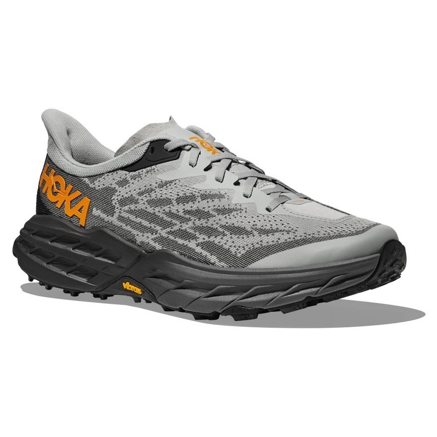 Hoka Speedgoat 5 - Mens Trail Running Shoes - Harbor Mist/Black ...