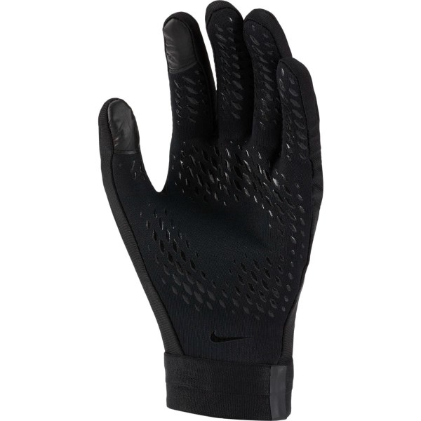 Nike HyperWarm Academy Soccer Gloves - Black
