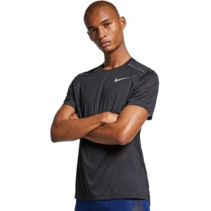 Nike Dri-Fit Cool Miler Mens Running T-Shirt - Black